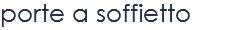 porte a soffietto